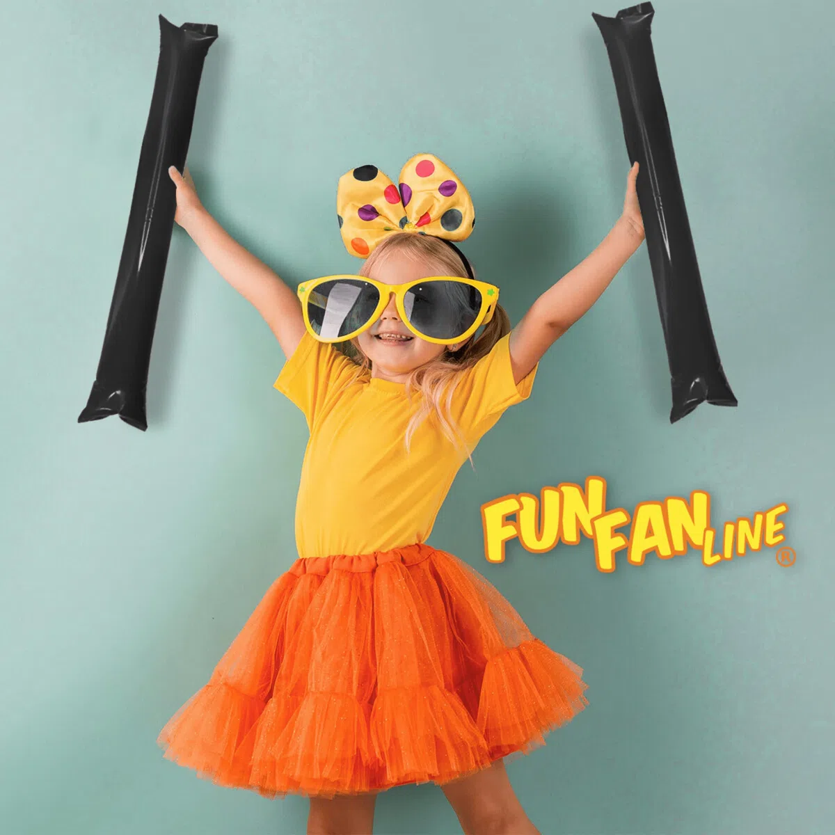 Lot 100 Paires Bâtons de Frappe Gonflables Réutilisables | Bâtons de Fête ou d'Animation Bruyants pour Événements Sportifs et Célébrations | Cotillons et Accessoires d'Ambiance (Noir)
