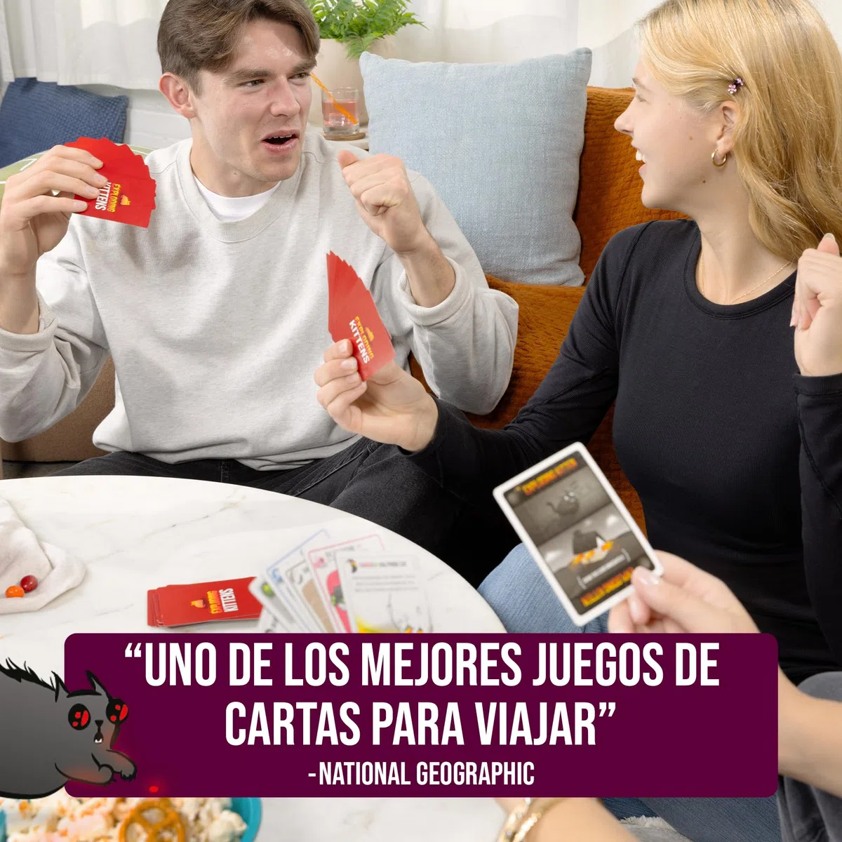 Exploding Kittens Party Pack EKIEK04ES Jeu de société 2-10 joueurs - Version Espagnole
