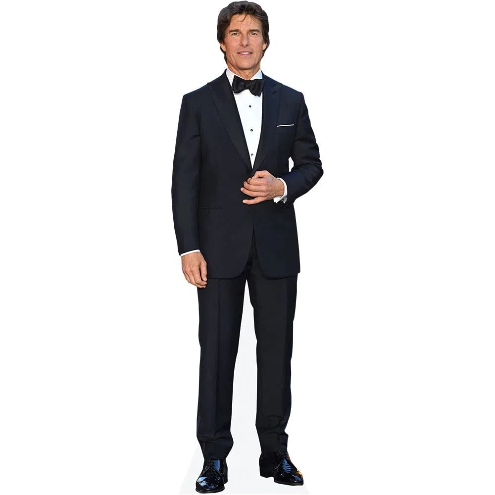 Tom Cruise (Bow Tie) Silhouette en Carton Grandeur Nature