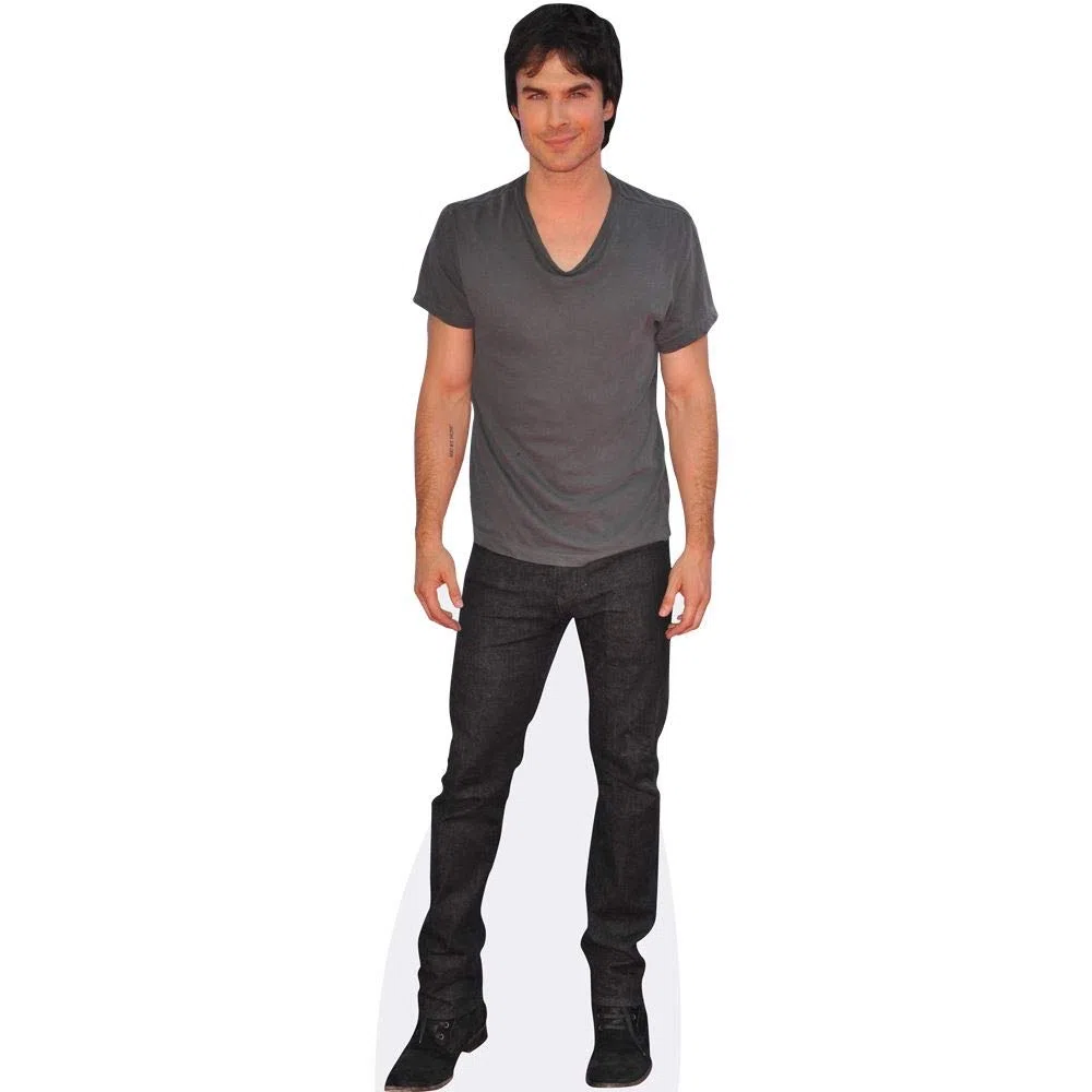 Ian Somerhalder (Casual) Silhouette en Carton Grandeur Nature